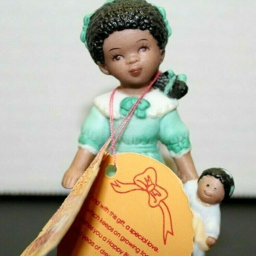 Vintage 1996 Enesco Growing Up Birthday Girl